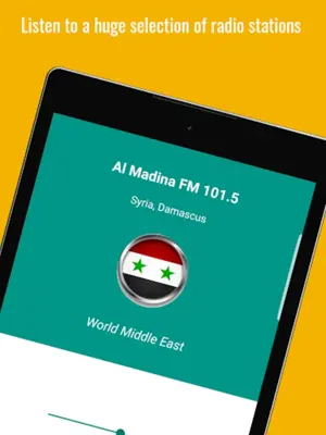 Radio Syria PRO+ android App screenshot 3